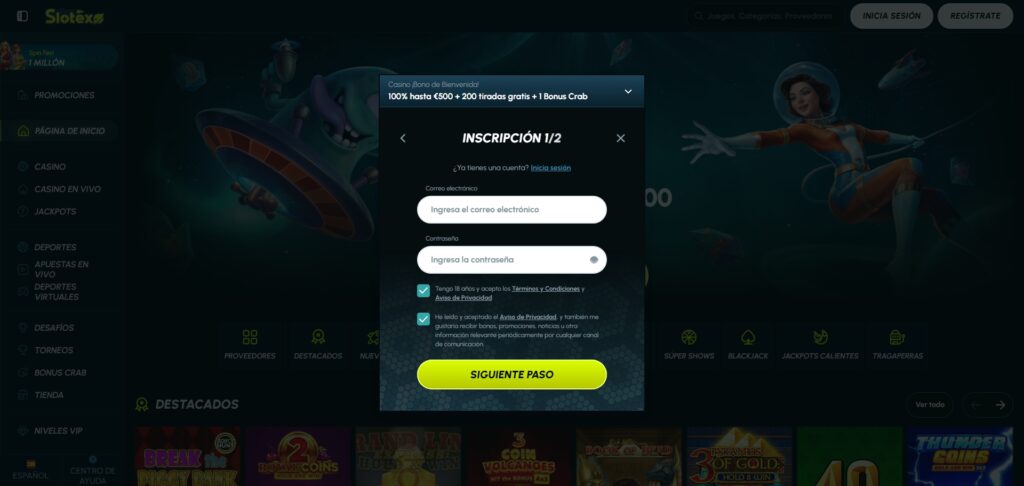Slotexo Casino